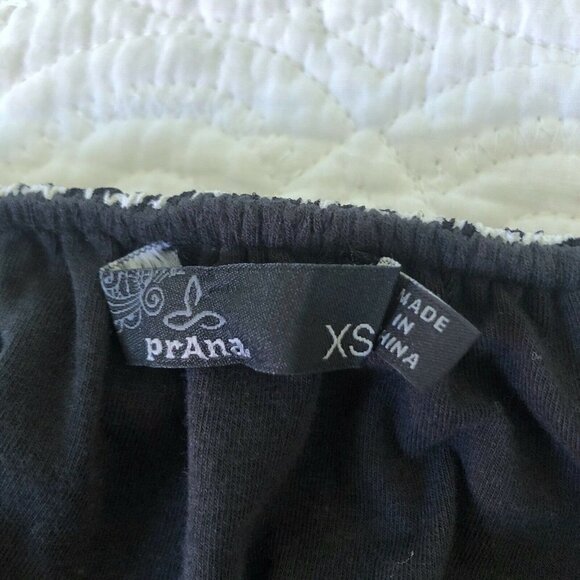 PrAna Bijou Black and White Halter Jumpsuit XS - Picture 5 of 8